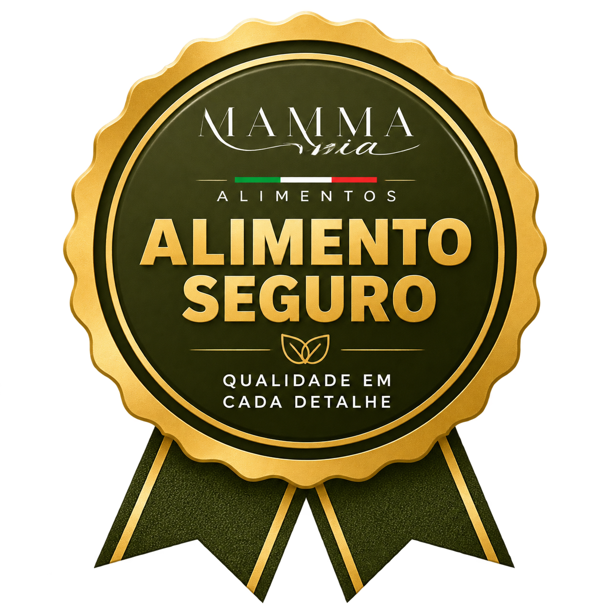 Selo de qualidade — Alimento seguro, Mamma Mia Alimentos